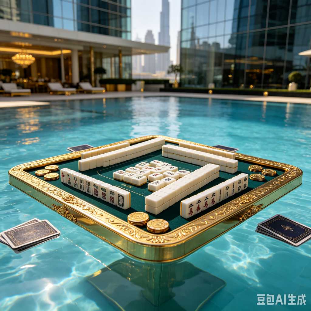 modern oriental mahjong set