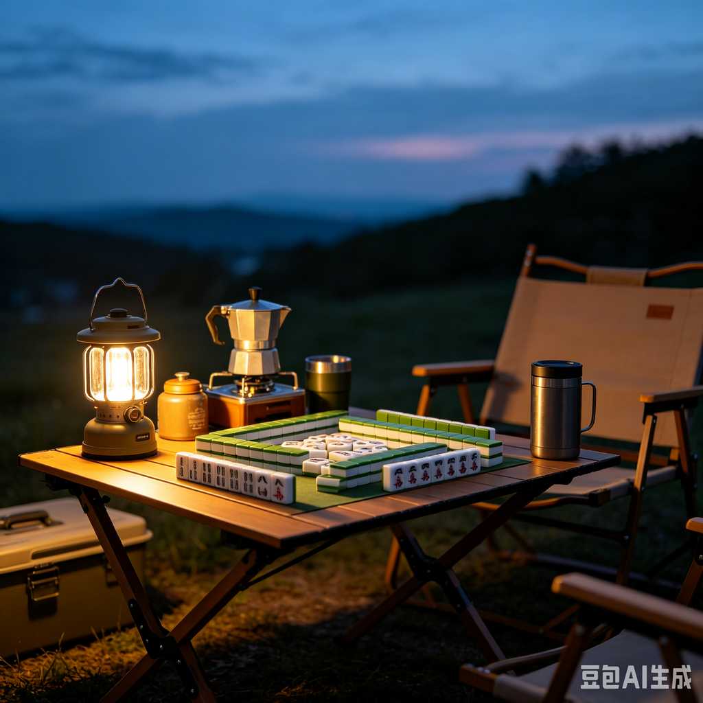 hotel entertainment mahjong set