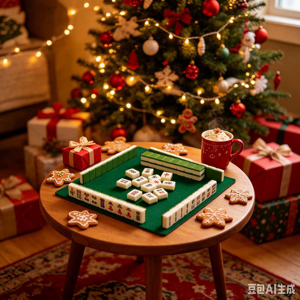 retro vintage mahjong set