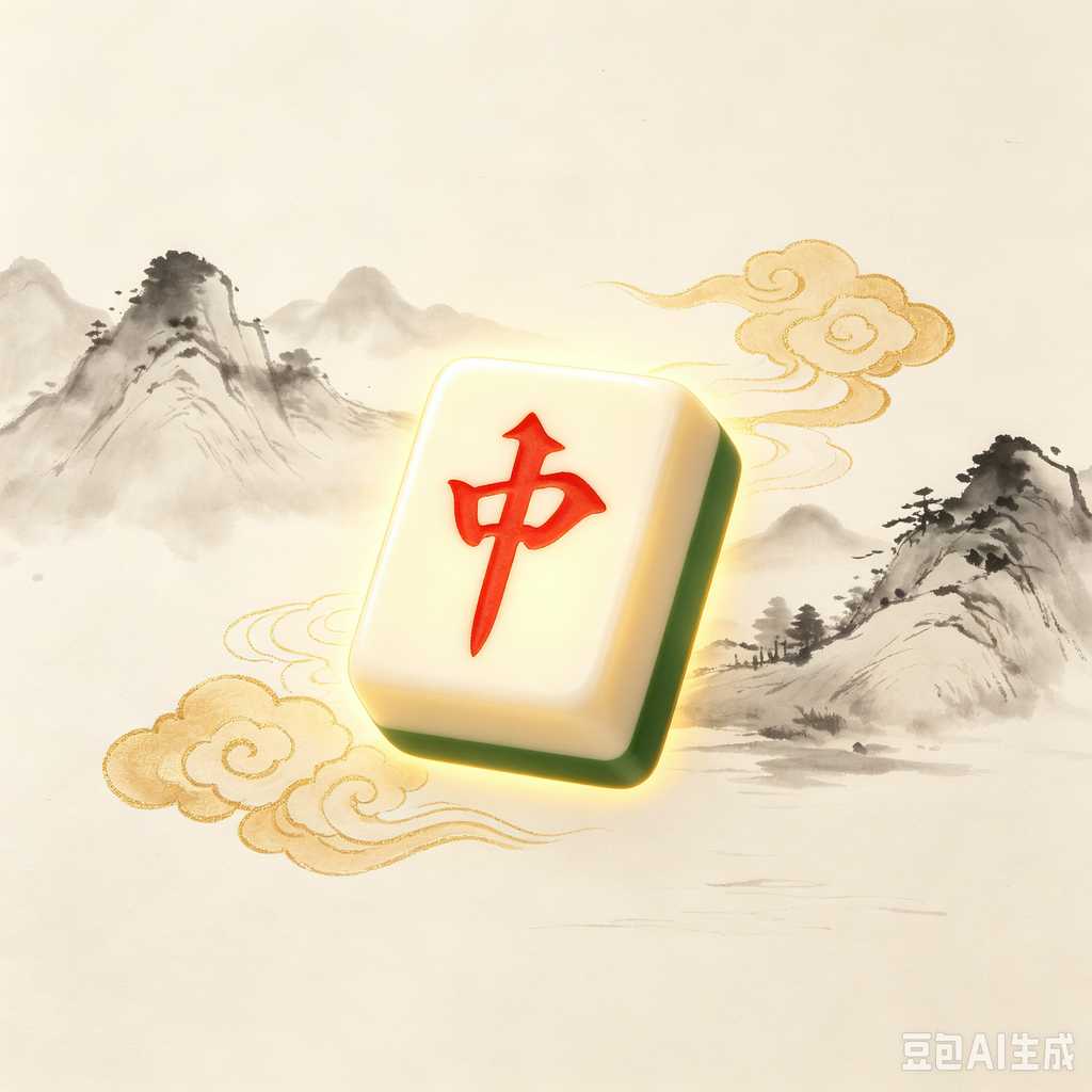 modern mahjong set