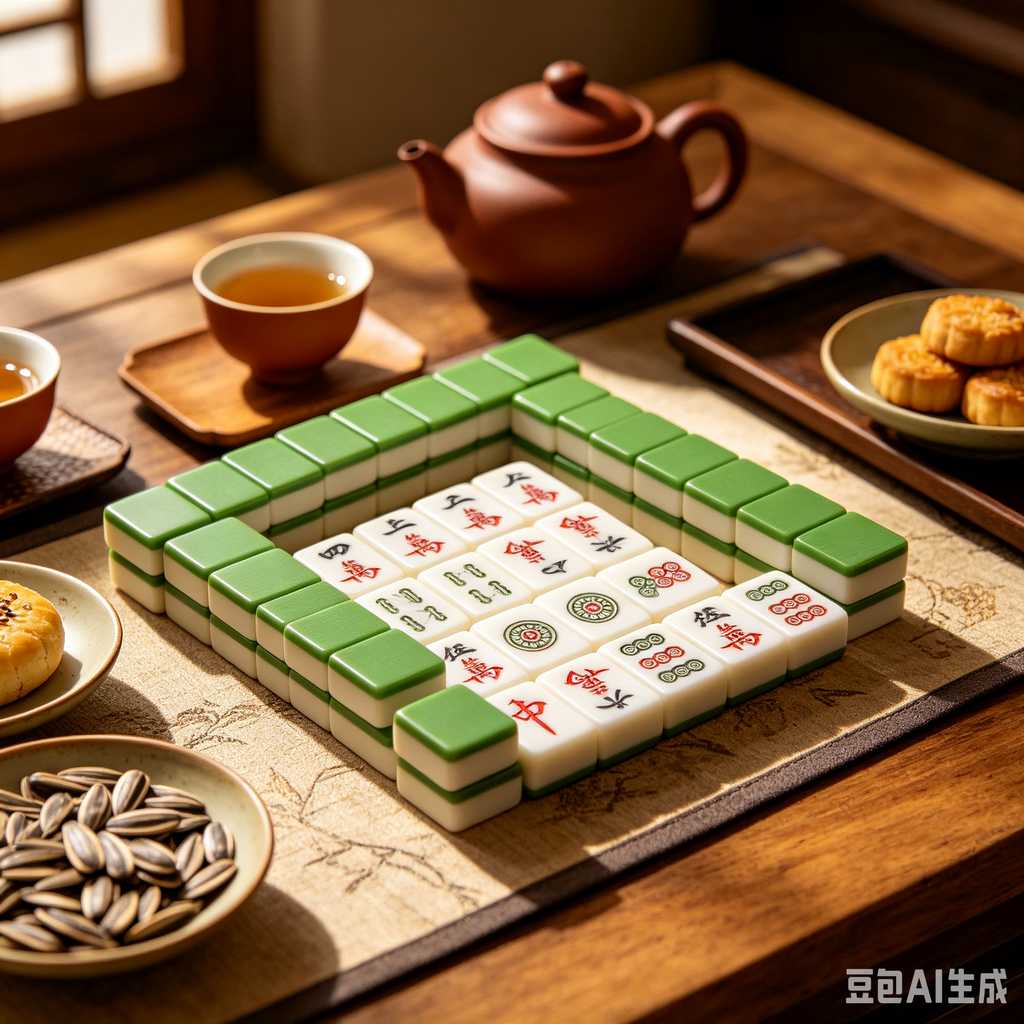 holiday gift mahjong set