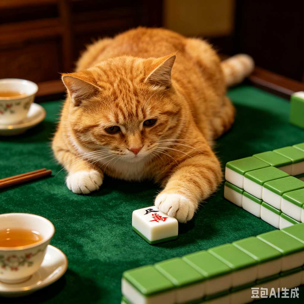 decorative mahjong tiles set